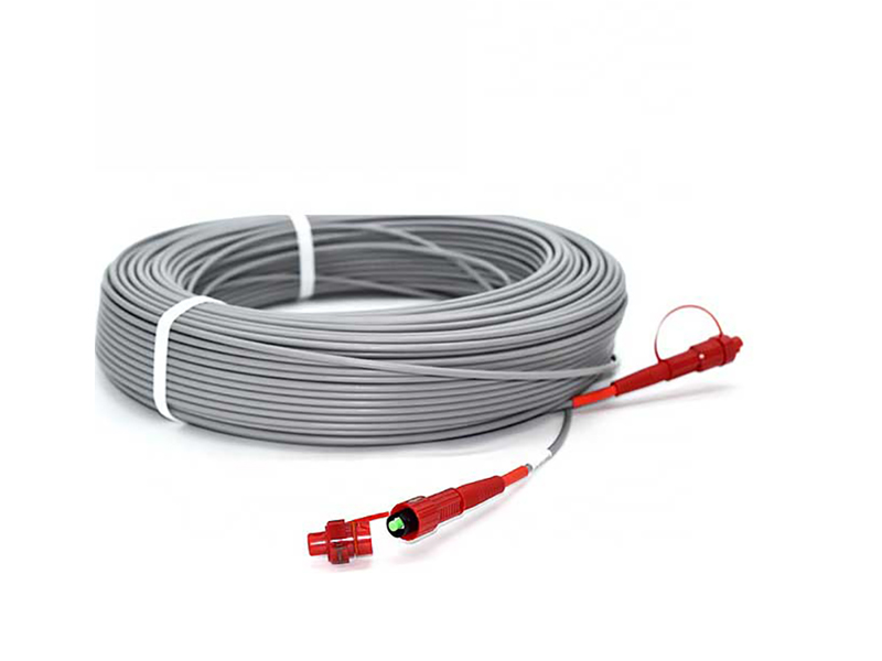 Cable redondo de 5,0 mm IP68 Impermeable Mini SCAPCTo Mini SCAPC Compatible Huawei para FTTA Precio de f&aacute;brica Cable de fibra &oacute;ptica Cable de conexi&oacute;n