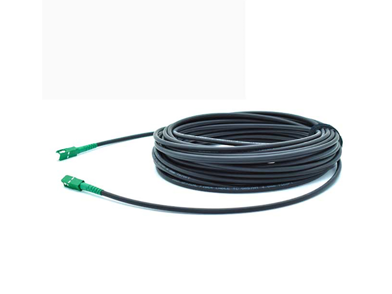 Cable redondo FTTH de 4,8 mm SCAPC SCAPC de 1 n&uacute;cleo G657A1 G657A2 LSZH 30M