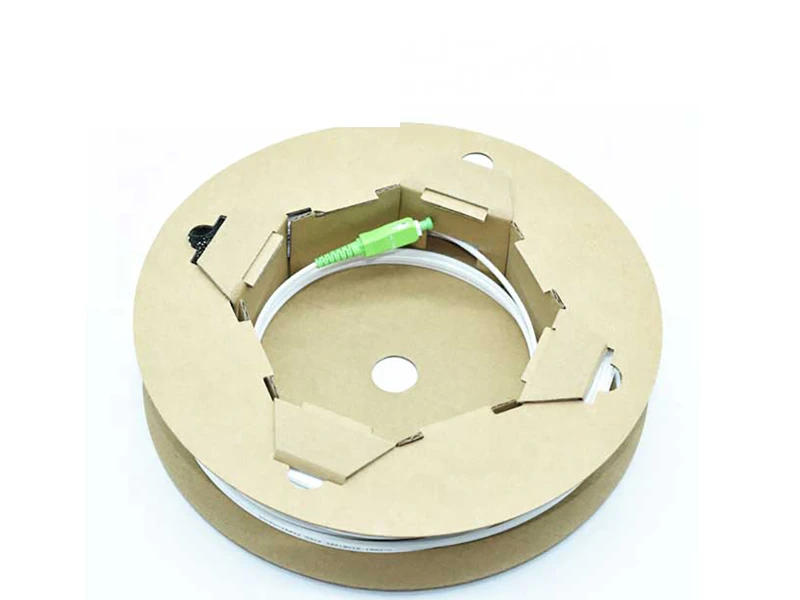 Placa de papel empaquetada Easy Cabling SM de 1 n&uacute;cleo SCAPC SCAPC para FTTH Cable de conexi&oacute;n FTTH