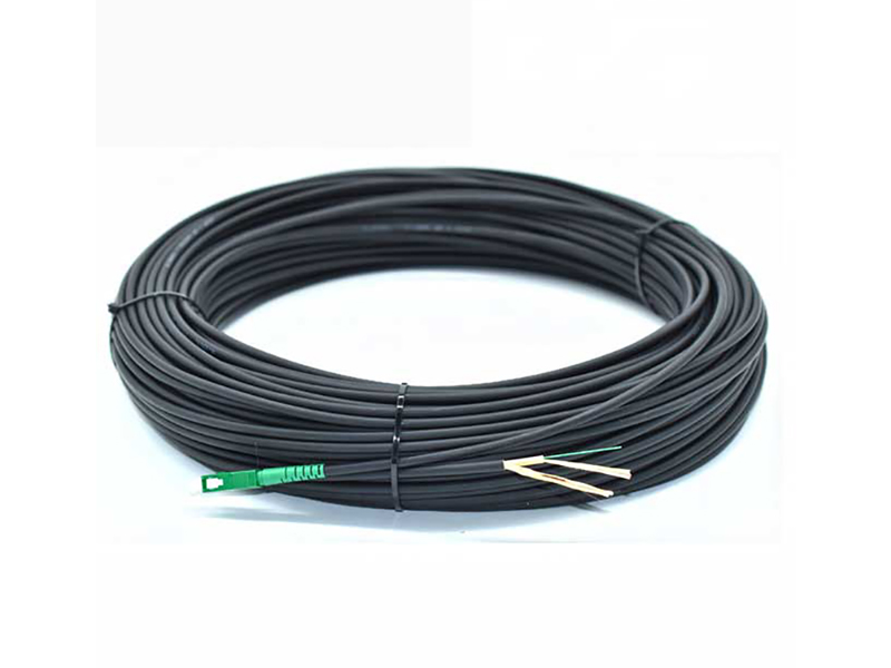 Cable redondo FTTH de 4,8 mm SCAPC SCAPC de 1 n&uacute;cleo G657A1 G657A2 LSZH 30M