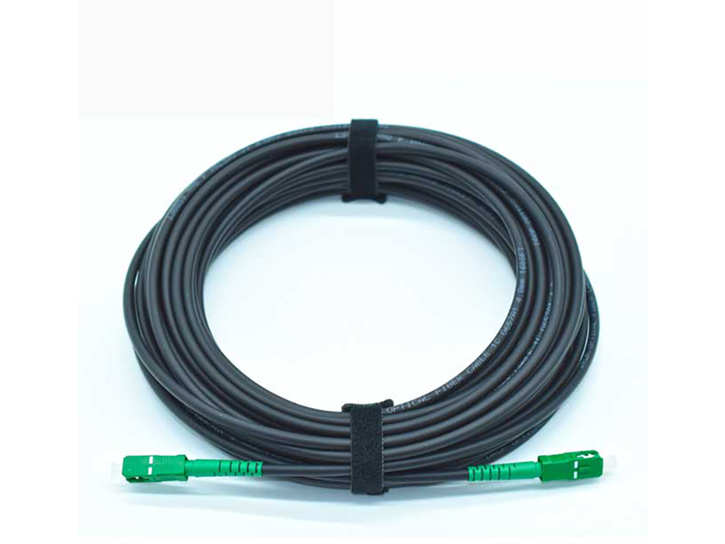 Cable redondo FTTH de 4,8 mm SCAPC SCAPC de 1 n&uacute;cleo G657A1 G657A2 LSZH 30M