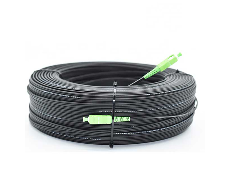 GJYXFCH GJYXCH SM Cable de conexi&oacute;n FTTH para exteriores de 1 n&uacute;cleo SCAPC SCAPC G657A2 FRP LSZH de 200 M