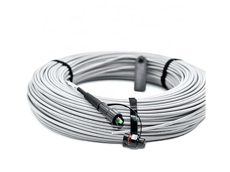 Cable redondo de 1 n&uacute;cleo SM PBT MINI SCAPC, precio de f&aacute;brica, coleta de fibra &oacute;ptica