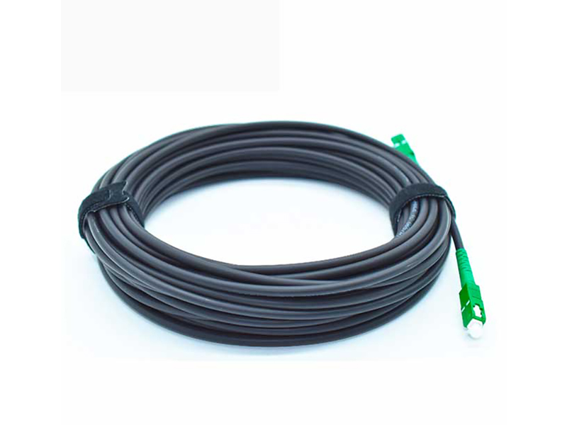 Cable redondo FTTH de 4,8 mm SCAPC SCAPC de 1 n&uacute;cleo G657A1 G657A2 LSZH 30M