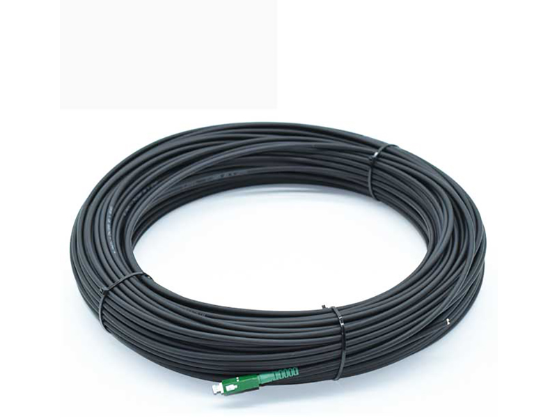 Cable redondo FTTH de 4,8 mm SCAPC SCAPC de 1 n&uacute;cleo G657A1 G657A2 LSZH 30M