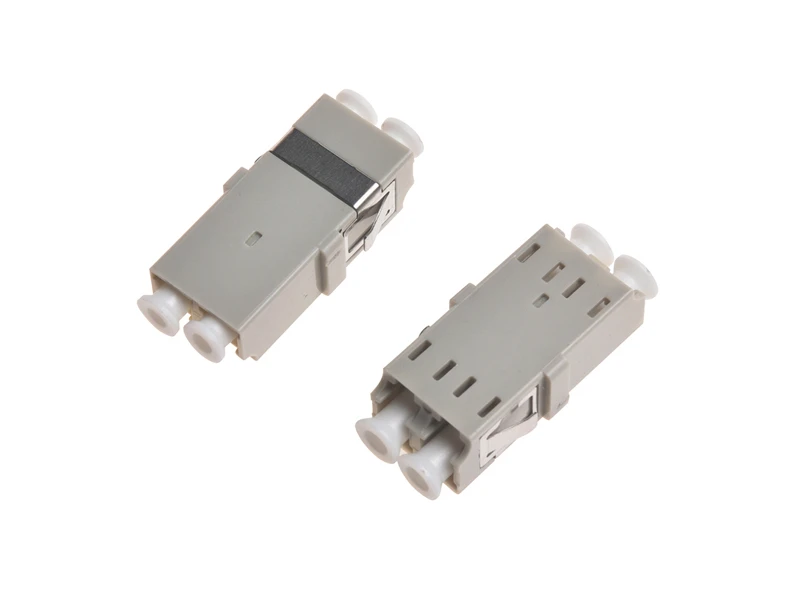 Adaptador d&uacute;plex multimodo de fibra &oacute;ptica FTTH LC MM DX