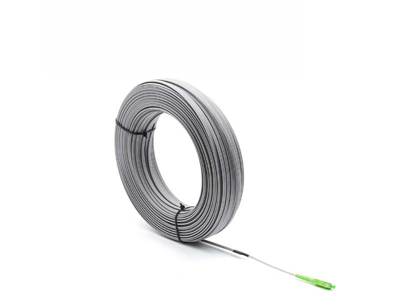 SM SX SCAPC Gris LSZH para cable de bajada FTTH Cable de conexi&oacute;n de fibra Fibra Optica Pigtail