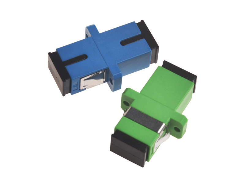 Adaptador simplex monomodo de fibra &oacute;ptica FTTH SC UPC SX