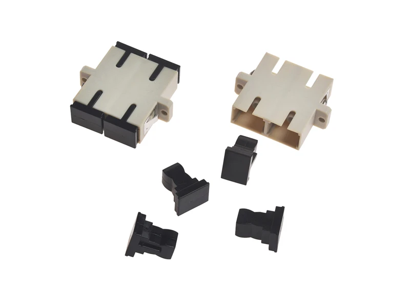 Adaptador d&uacute;plex multimodo de fibra &oacute;ptica FTTH SC OM1 DX
