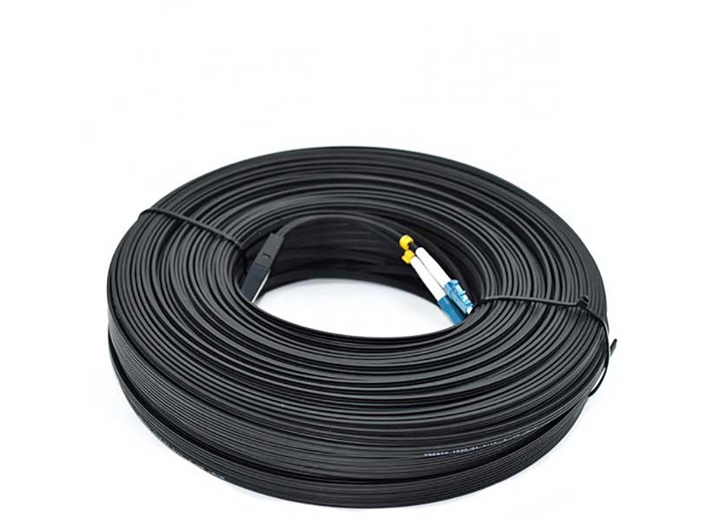 Precio de f&aacute;brica del cable flexible de acometida FTTH para interiores y exteriores de LCUPC de 2 n&uacute;cleos