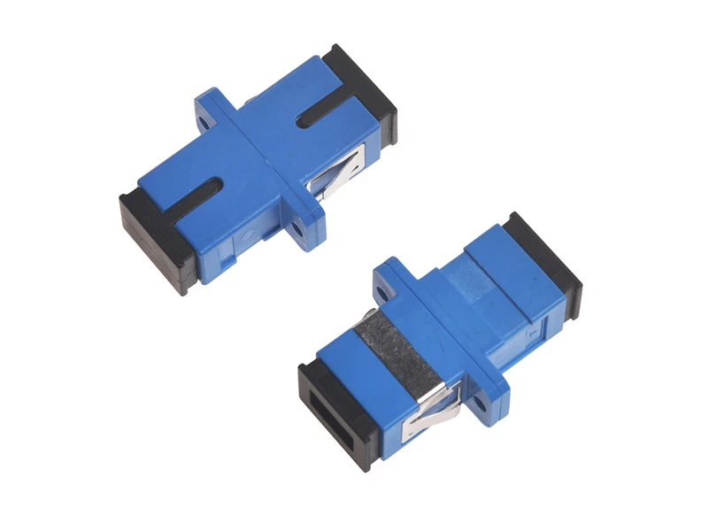 Adaptador simplex monomodo de fibra &oacute;ptica FTTH SC UPC SX