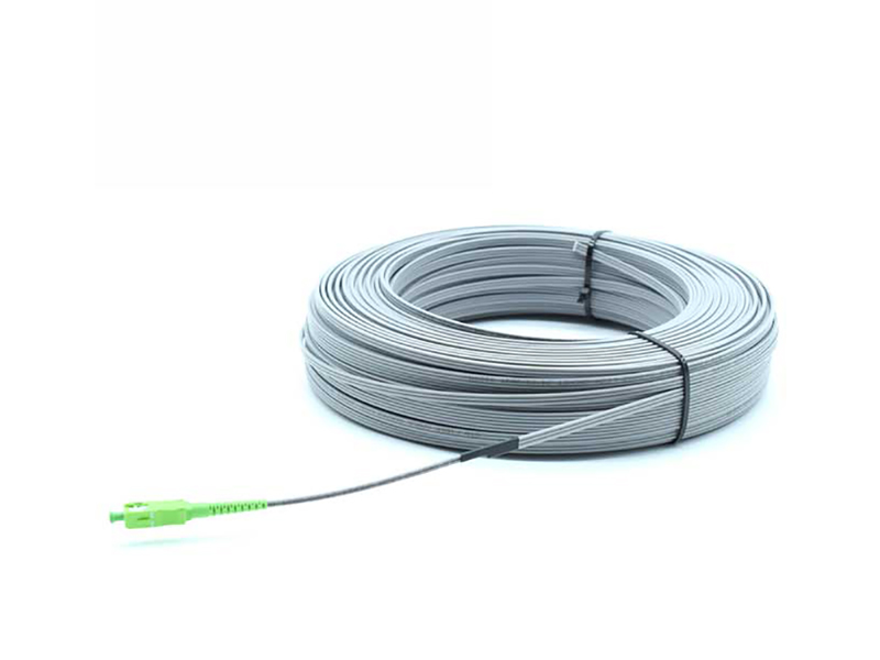 SM SX SCAPC Gris LSZH para cable de bajada FTTH Cable de conexi&oacute;n de fibra Fibra Optica Pigtail