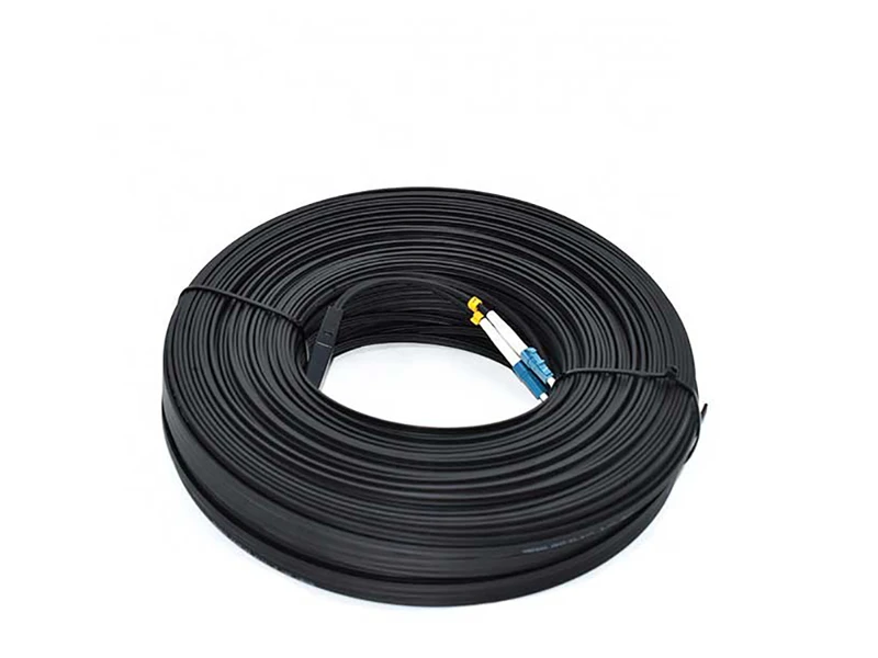 Precio de f&aacute;brica del cable flexible de acometida FTTH para interiores y exteriores de LCUPC de 2 n&uacute;cleos