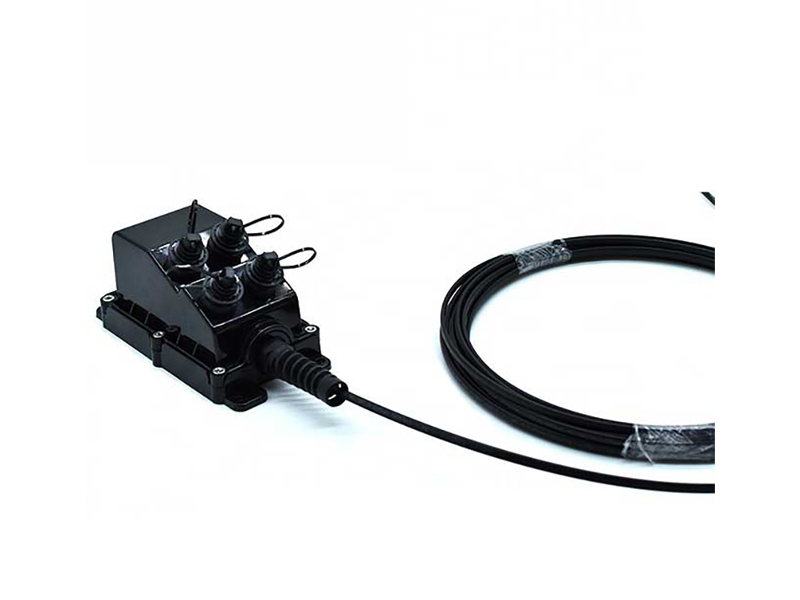 Caja de distribuci&oacute;n de terminales de fibra &oacute;ptica de 4 puertos 5G FTTA Caja MST con concentrador de fibra con cierre multipuerto para exteriores a prueba de agua
