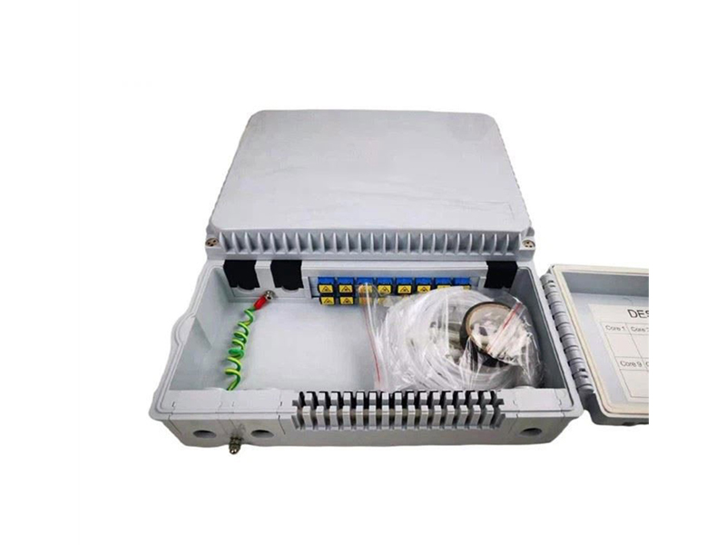 Caja de distribuci&oacute;n de fibra &oacute;ptica ODP, caja de siesta s&oacute;lida de estilo indonesio de 16 n&uacute;cleos, 2 puertas, 1*8 PLC IP65, caja de distribuci&oacute;n de fibra &oacute;ptica