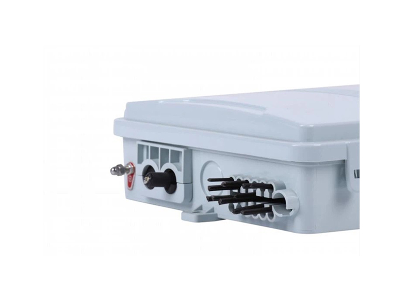 FTB-12B-1 FTTH para exteriores 12 n&uacute;cleos/puertos Caja de distribuci&oacute;n de fibra &oacute;ptica IP65 ABS impermeable