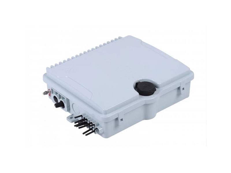 FTB-12B-1 FTTH para exteriores 12 n&uacute;cleos/puertos Caja de distribuci&oacute;n de fibra &oacute;ptica IP65 ABS impermeable