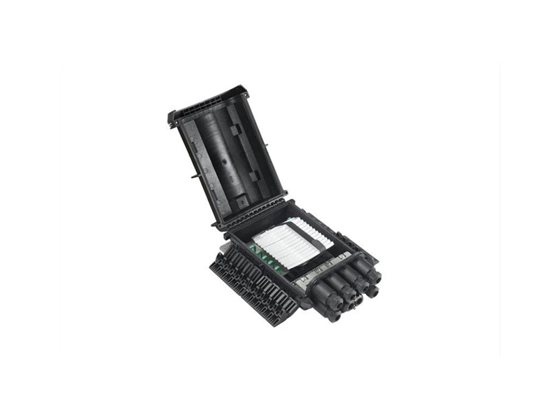 IP68 FTTH FTB-AT144A-1 Caja de cierre de terminales de acceso de fibra &oacute;ptica de 6 puertos y 144 N&Uacute;CLEOS con sellado mec&aacute;nico y gesti&oacute;n de cables