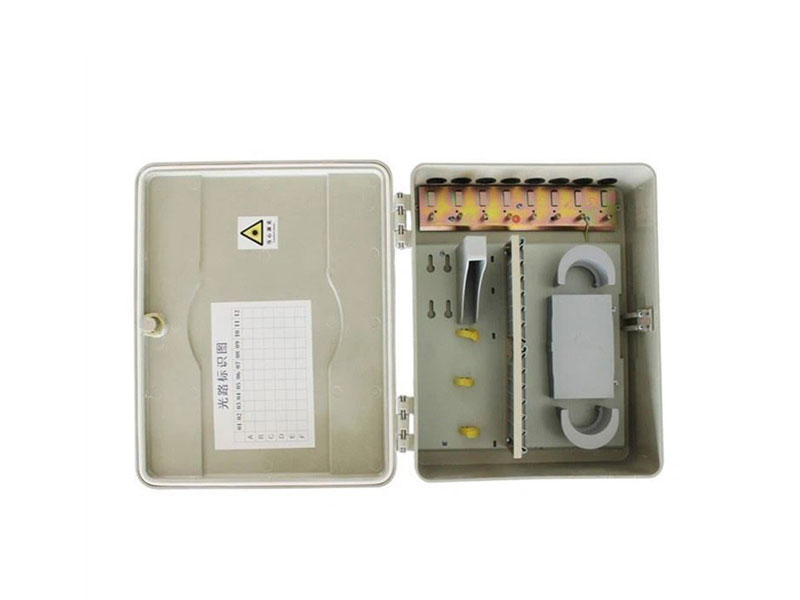 FTB-72ATA-1 NAP para exteriores, 72 n&uacute;cleos, 6 puertos Divisor montado en la pared Terminal de acceso caja de distribuci&oacute;n de fibra &oacute;ptica Adaptadores LC/SC de punto