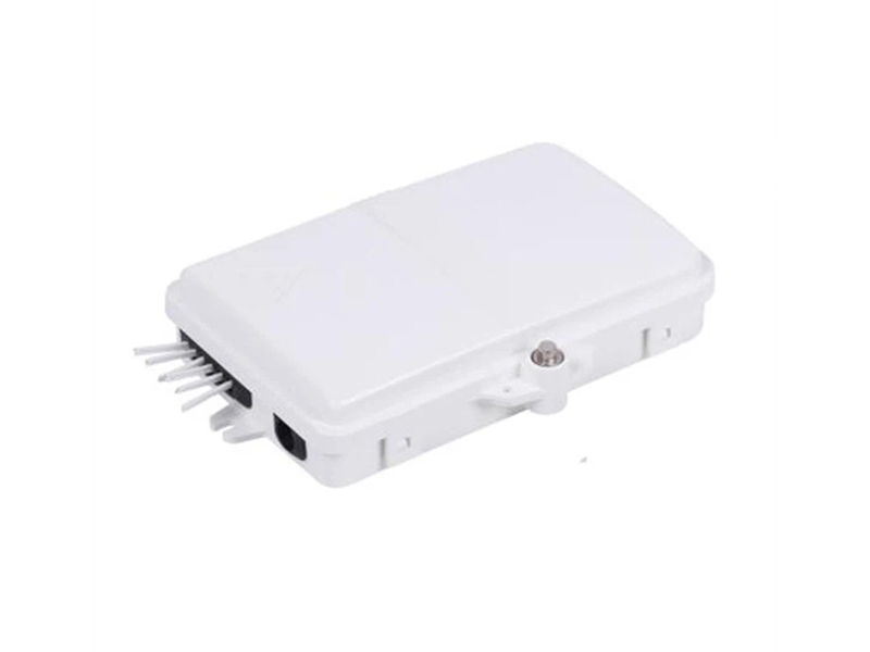 FTB-AT06A-1 Montaje en pared Caja de terminales FTTH IP65 Caja Nap de 6 puertos con divisor PLC