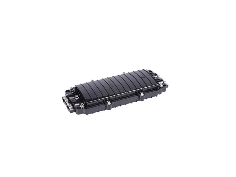 Cierre de fibra &oacute;ptica mec&aacute;nico con tornillo IP 68 2+2 en l&iacute;nea de 48 n&uacute;cleos