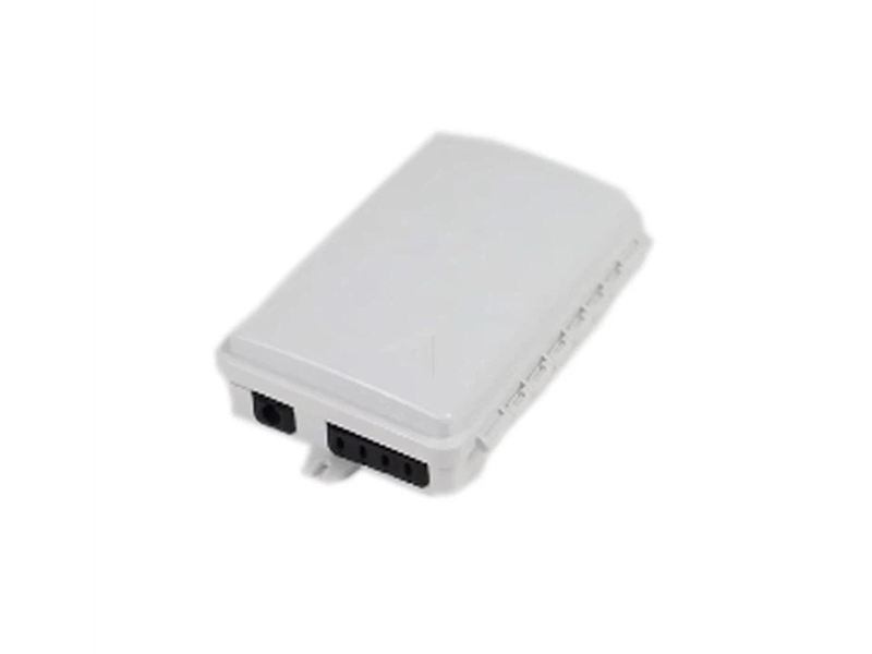 FTB-AT06A-1 Montaje en pared Caja de terminales FTTH IP65 Caja Nap de 6 puertos con divisor PLC