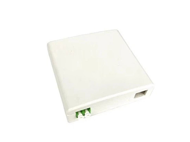 Placa frontal de mini enchufe de salida de abonado &oacute;ptico de caja de pared de terminal de fibra &oacute;ptica interior tipo FTTH 86