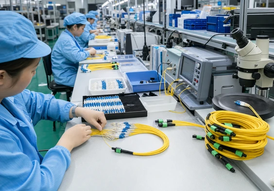 &iquest;C&oacute;mo fabrica Alteoptic conjuntos de fibra MPO/APC a 8LC/UPC para su env&iacute;o a EE. UU.? &iquest;EE.UU.?
