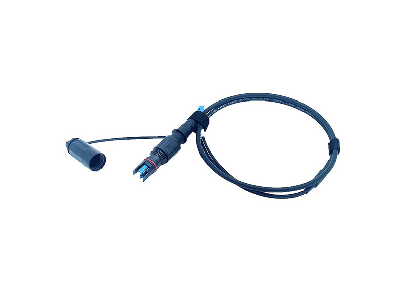 2 n&uacute;cleos optitap Conjunto de cable &oacute;ptico LSZH DLC Latiguillos de cable de acometida para exteriores de 4,8 m para optitap RRU
