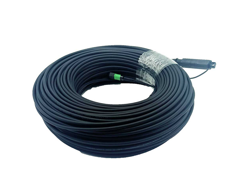 FTTA Conjuntos de cables de fibra &oacute;ptica para exteriores Optitap MPO/APC (macho) a Optitap LC/APC de 24 n&uacute;cleos