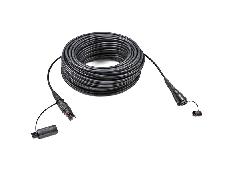 MPO/APC 24 n&uacute;cleos resistente al agua IP68 Conector compatible con Optitap hembra/macho, adaptador h&iacute;brido Optitap, cable de conexi&oacute;n Optitap