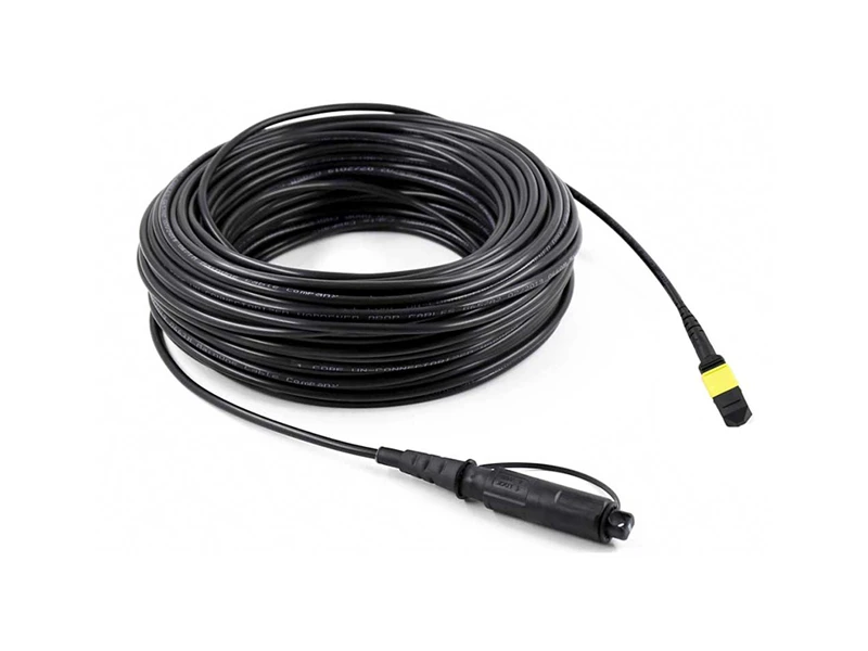 FTTA Conjuntos de cables de fibra &oacute;ptica para exteriores Optitap MPO/APC (macho) a Optitap LC/APC de 24 n&uacute;cleos