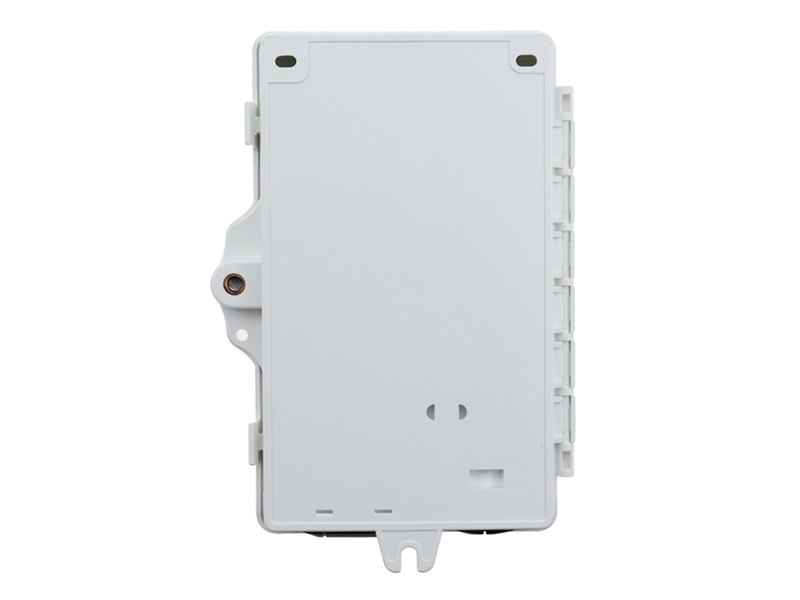 FTB-AT02A-1 FTTH Mini enchufe de pared de fibra &oacute;ptica de 2 puertos SC caja terminal de escritorio peque&ntilde;a