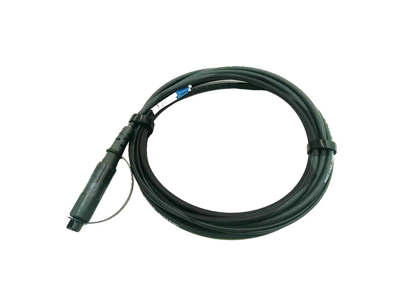 2 n&uacute;cleos optitap Conjunto de cable &oacute;ptico LSZH DLC Latiguillos de cable de acometida para exteriores de 4,8 m para optitap RRU