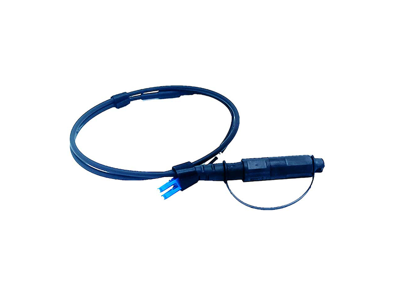 2 n&uacute;cleos optitap Conjunto de cable &oacute;ptico LSZH DLC Latiguillos de cable de acometida para exteriores de 4,8 m para optitap RRU
