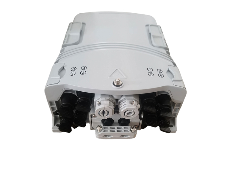 FTTH con caja de terminales de fibra &oacute;ptica con adaptador mini SC impermeable, cajas de distribuci&oacute;n de fibra &oacute;ptica de 8 n&uacute;cleos