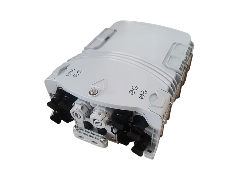 FTTH con caja de terminales de fibra &oacute;ptica con adaptador mini SC impermeable, cajas de distribuci&oacute;n de fibra &oacute;ptica de 8 n&uacute;cleos