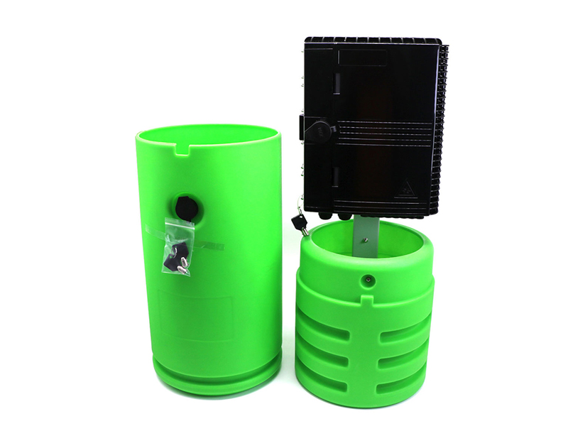 Pedestal subterr&aacute;neo de fibra &oacute;ptica de HDPE duradero para uso en distribuci&oacute;n subterr&aacute;nea ODP de 16 n&uacute;cleos