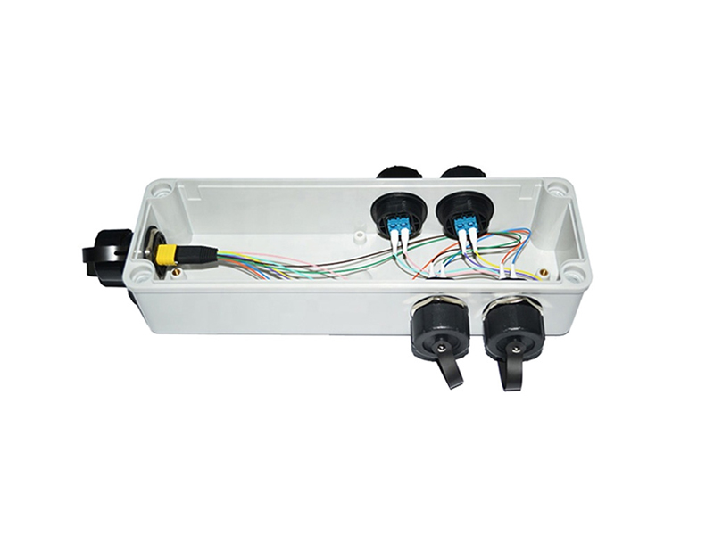 Caja de terminales de servicio multipuerto MST-MPO blanca MST blanca