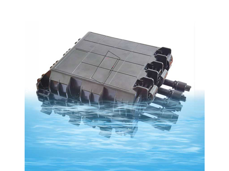 2 entradas, 2 salidas + 8 puertos de salida de conector r&aacute;pido, 36 F, divisor 1:8 Caja de juntas &oacute;pticas horizontales, en l&iacute;nea y con soporte