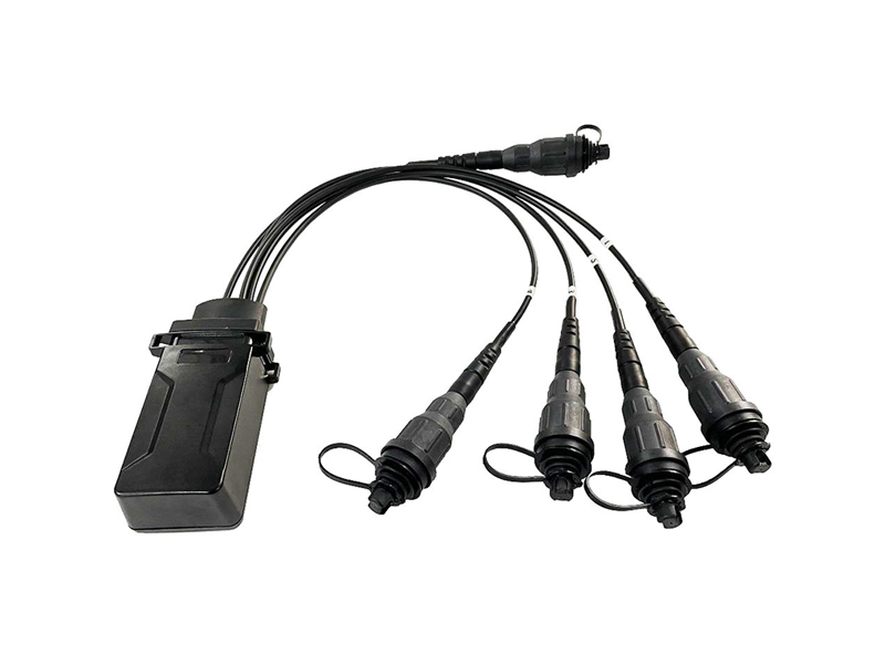 Divisor PLC OPT hembra de grado IP68 resistente al agua FTTH compatible con Corning