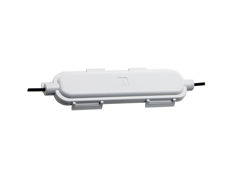 Caja de protecci&oacute;n de fibra &oacute;ptica impermeable para exteriores FTTH para empalme de cables de bajada