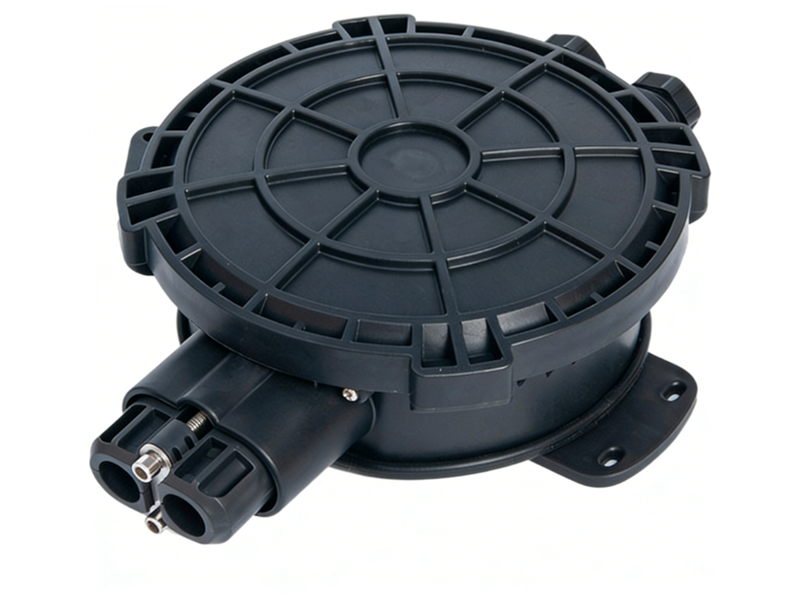 Pedestal de fibra &oacute;ptica para exteriores IP68 de 36 n&uacute;cleos Punto de distribuci&oacute;n &oacute;ptica ODP de pl&aacute;stico Cierre de empalme de fibra &oacute;ptica FTTH subterr&aacute;neo
