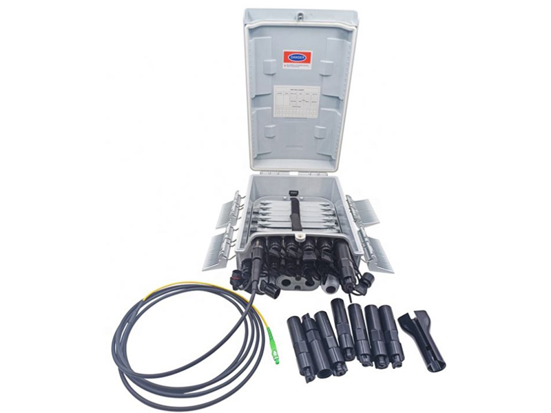 Caja NAP de fibra &oacute;ptica de 16 puertos FTTH Caja de distribuci&oacute;n de cable PC+ABS