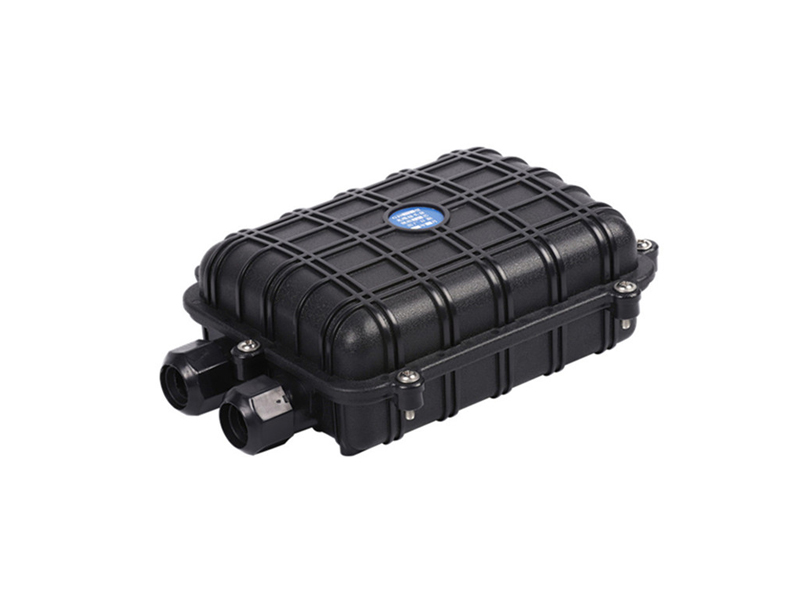 1 en 1 salida tipo horizontal 12 24 48 n&uacute;cleos Caja de empalme de fibra &oacute;ptica impermeable para exteriores Caja de conexiones FTTH Caja de juntas de fibra &oacute;ptica