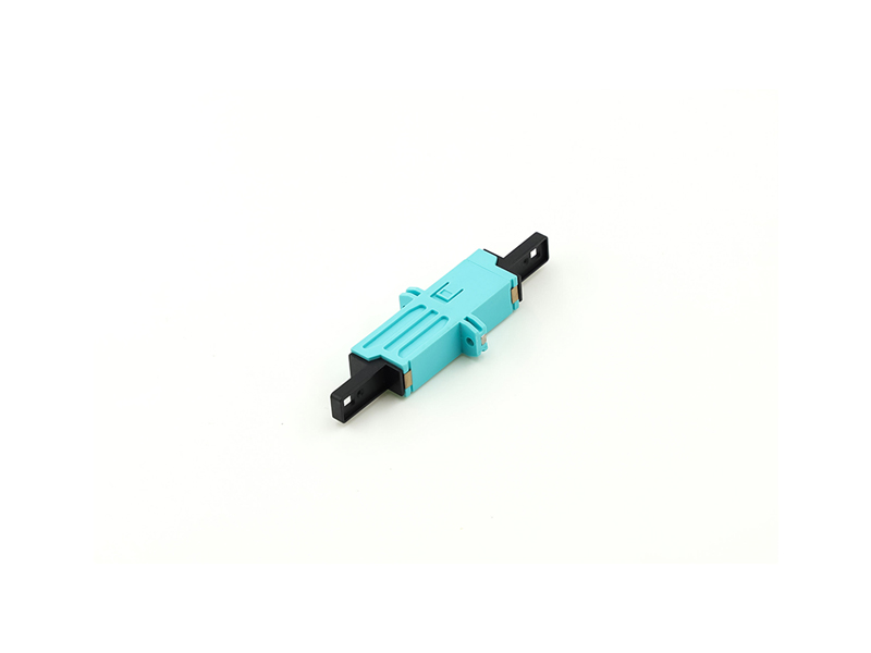 Carcasa de pl&aacute;stico original E2000 Simplex Adaptador de fibra &oacute;ptica con/sin brida