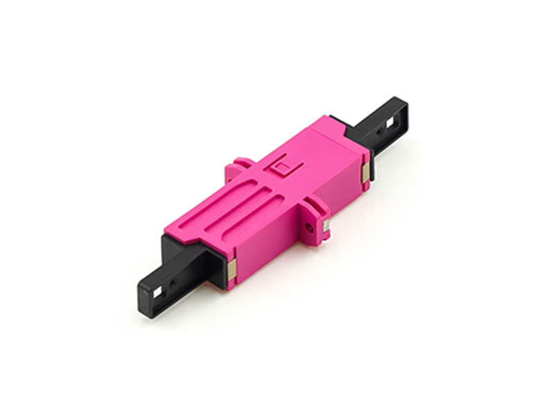Carcasa de pl&aacute;stico original E2000 Simplex Adaptador de fibra &oacute;ptica con/sin brida