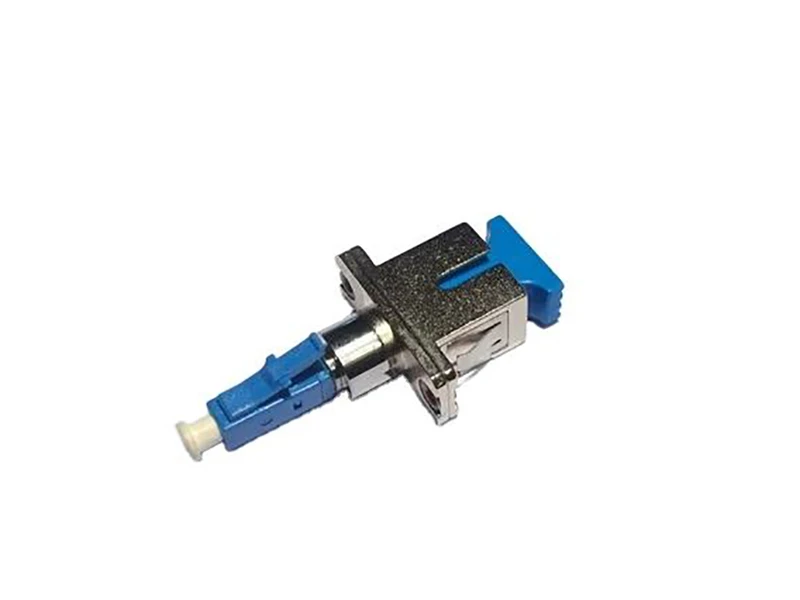 LC-SC LC-FC Adaptador de fibra con acoplador de brida Adaptador h&iacute;brido de fibra &oacute;ptica