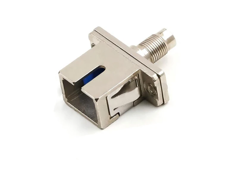 Adaptador h&iacute;brido H-F de fibra &oacute;ptica DIN-LC DIN-SC DIN-FC DIN-ST H&iacute;brido s&iacute;mplex Adaptador