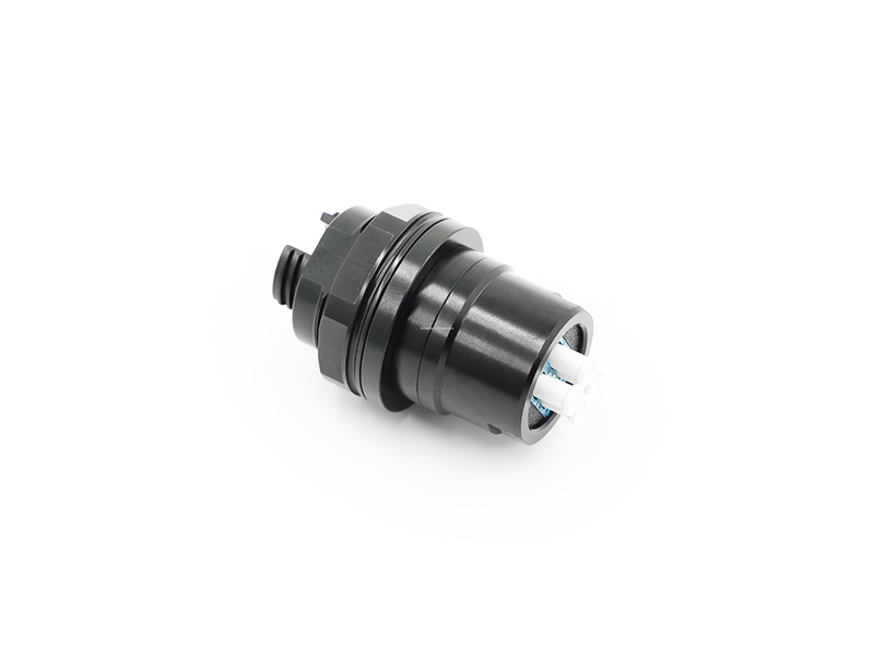 MIL-DTL-83526 Compatible con HMA IP68 para entornos hostiles Adaptador de fibra &oacute;ptica de acoplador de conector h&iacute;brido de haz expandido a LC de 2 n&uacute;cleos y 4 n&uacute;cleos